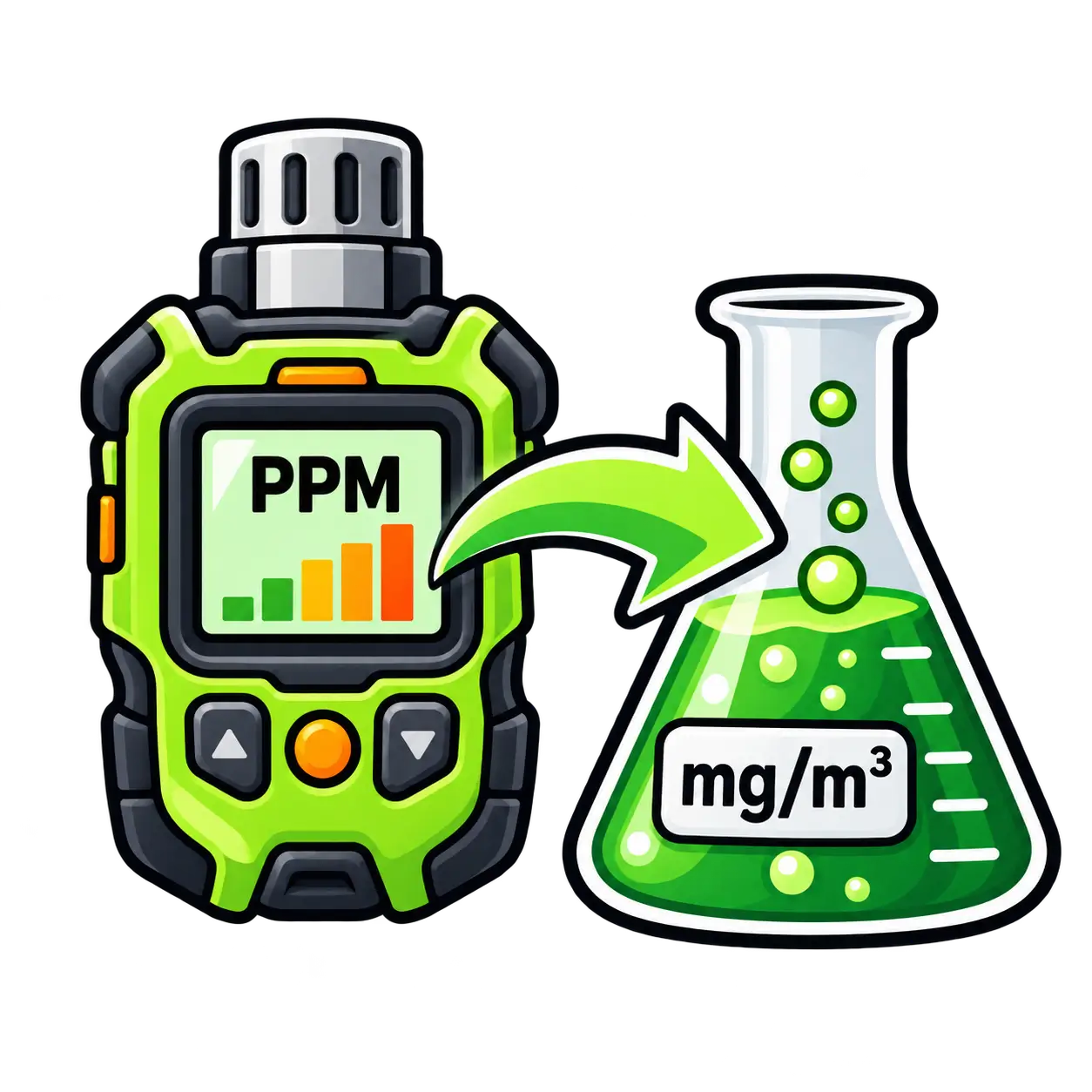 PPM to mg/m³ Calculator icon