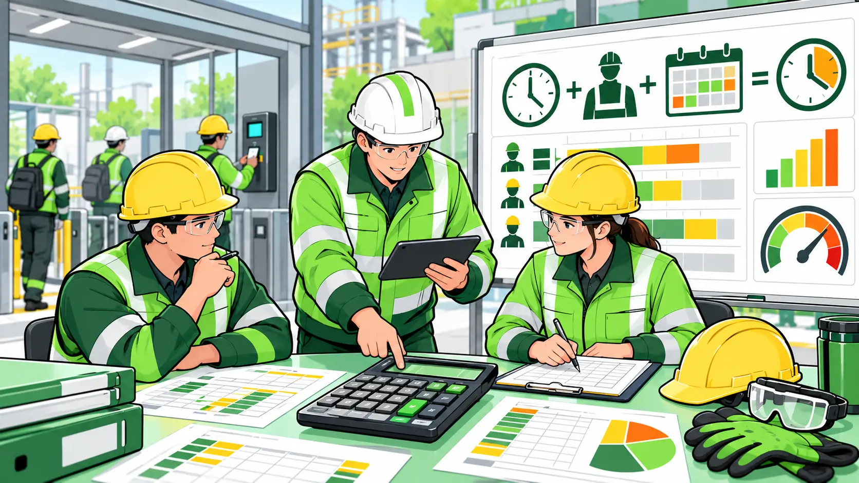 Occupational Fall Injury Statistics Free Hours Worked Calculator | Headcount to Total Hours