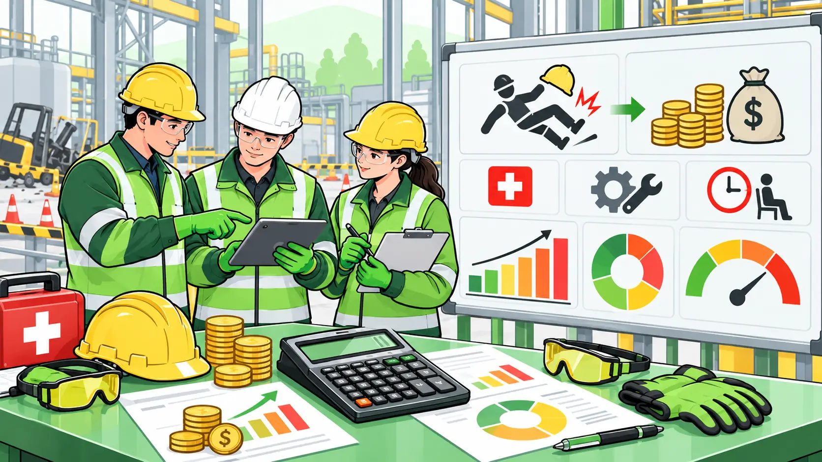 Free Incident Cost Calculator | Direct, Indirect and Safety ROI