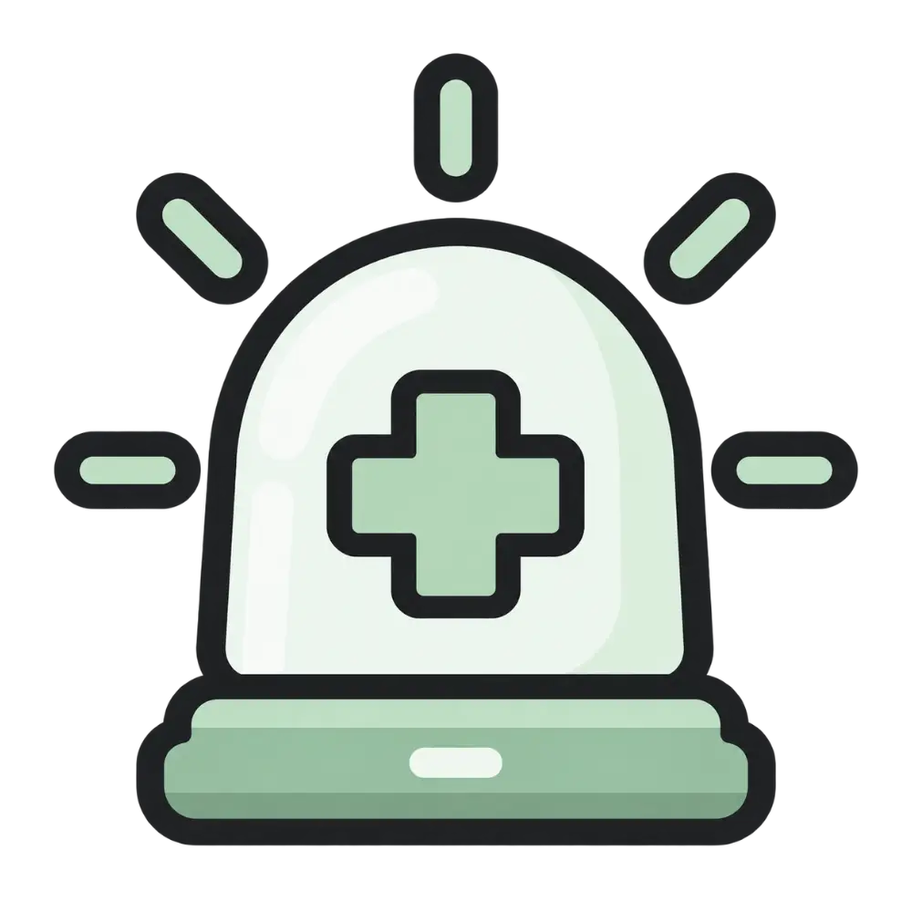 Emergency safety topic icon