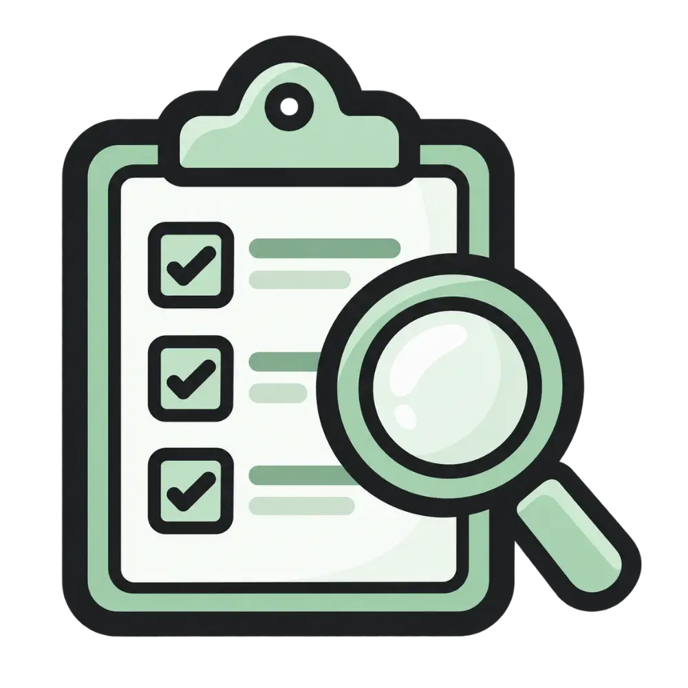 Inspection safety topic icon