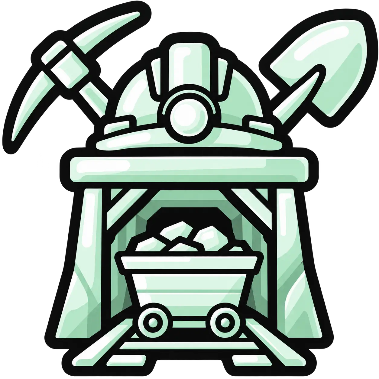 Mining safety topic icon