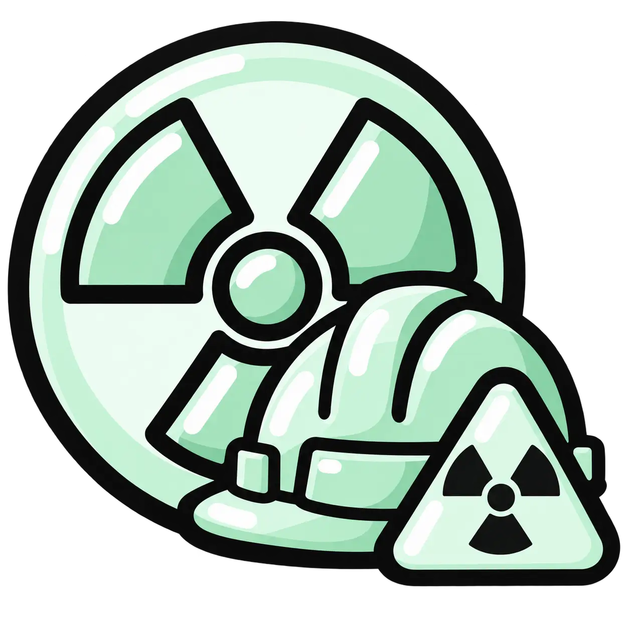 Radiation safety topic icon