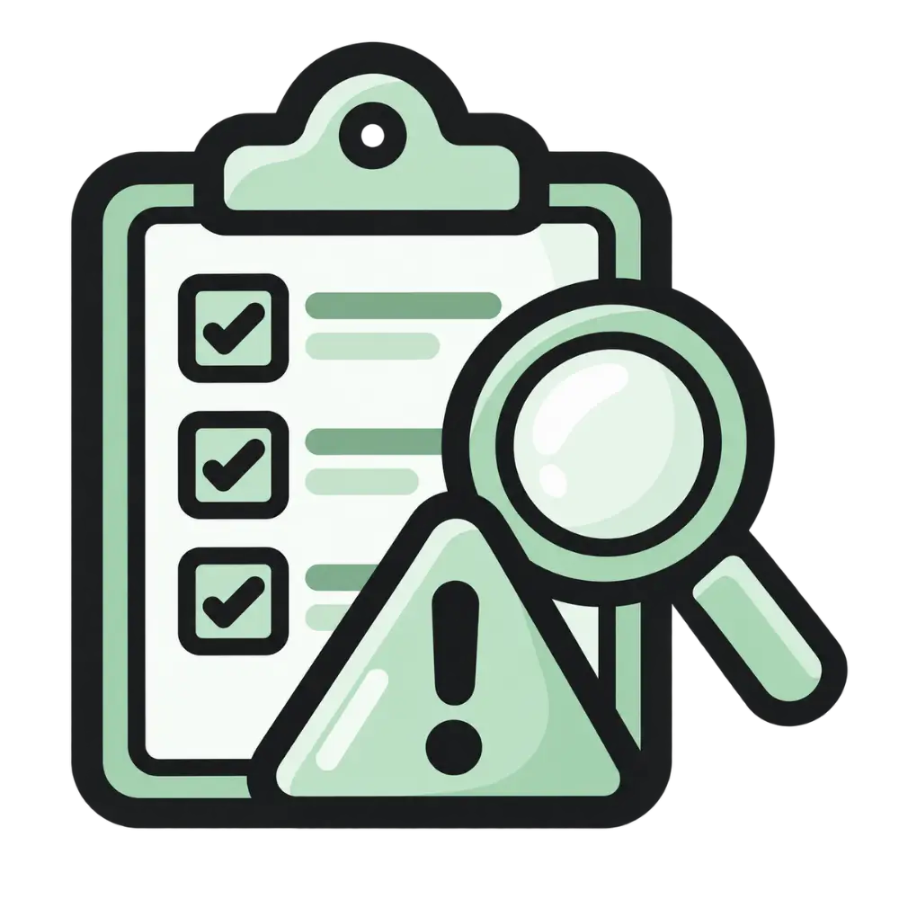 Risk Assessment safety topic icon
