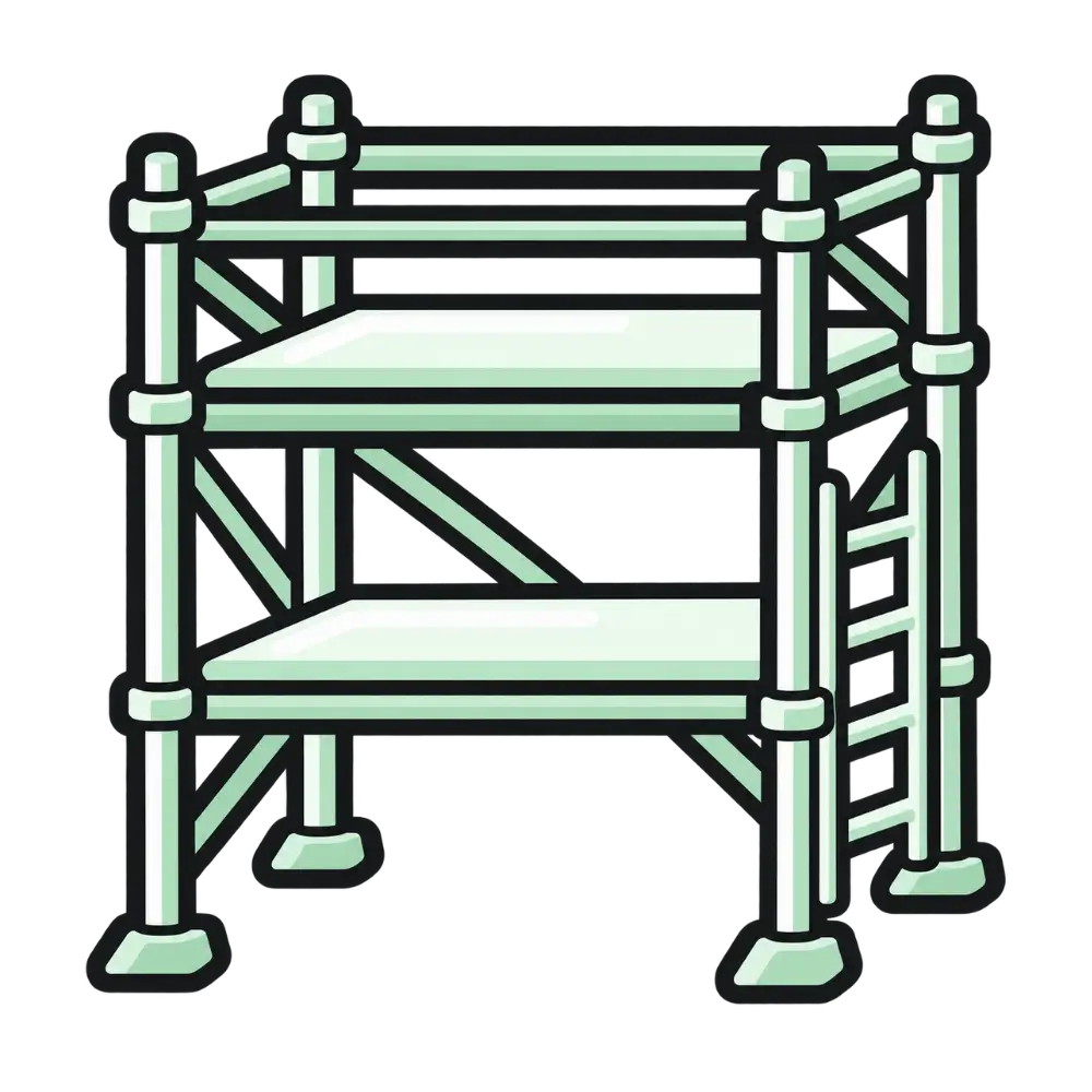 Scaffolding safety topic icon
