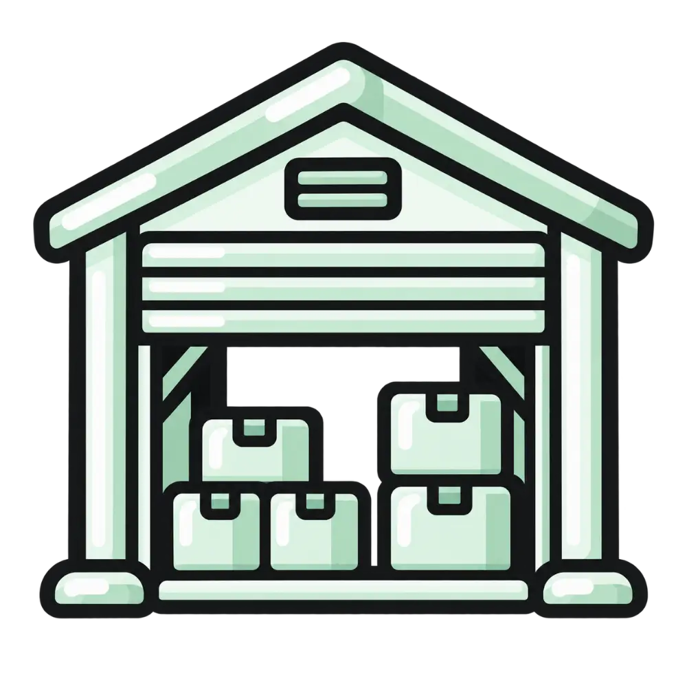 Warehouse safety topic icon