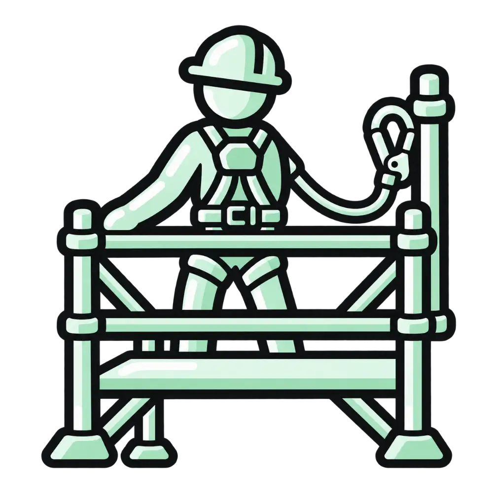 Work at Height safety topic icon