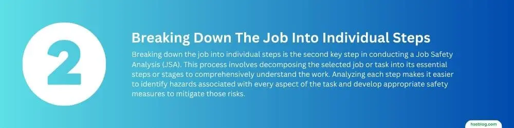 Job Safety Analysis JSA