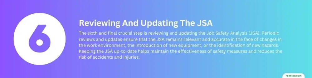 Job Safety Analysis