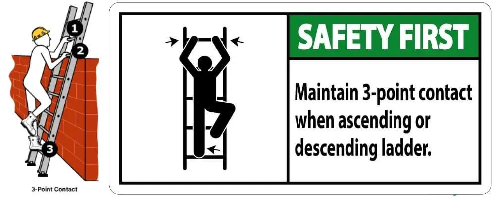 Points Of Contact Rule Of Ladder Safety 55 OFF