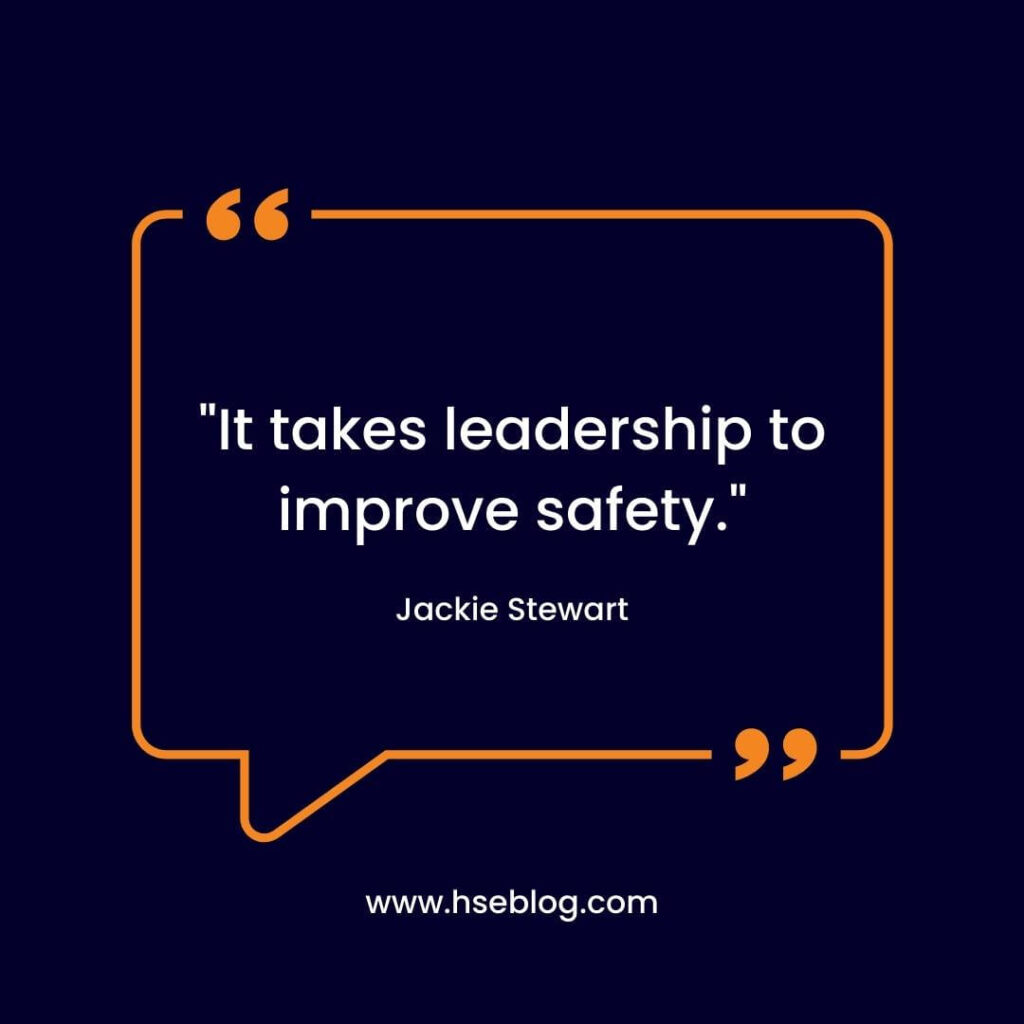 Safety Quote By Jackie Stewart