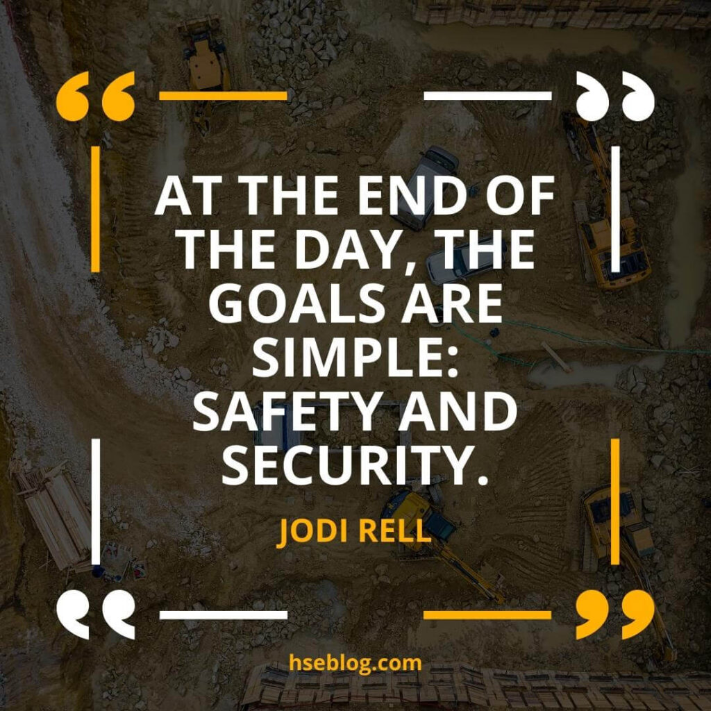 Safety Quote By Jodi Rell