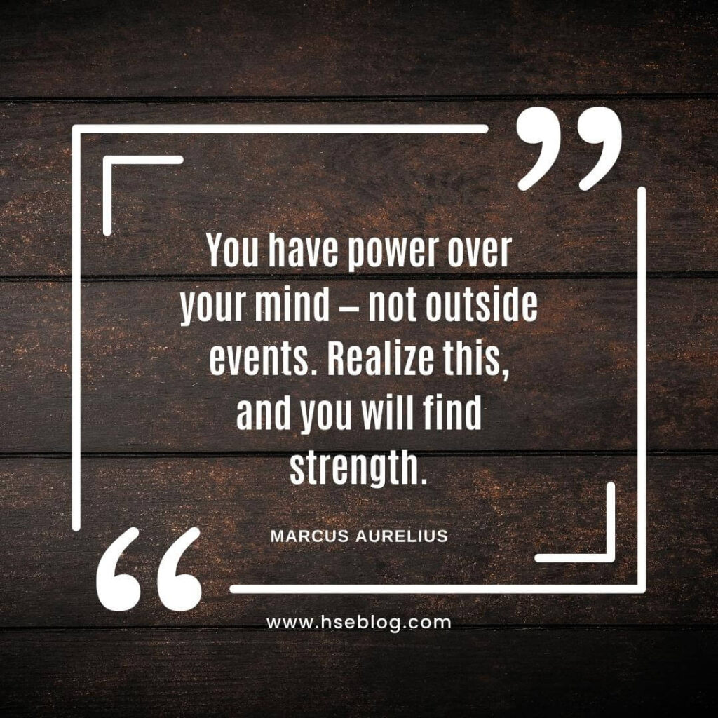 Safety Quote By Marcus Aurelius
