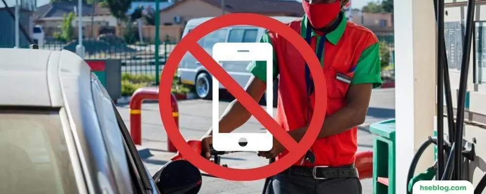 Why Cant You Use Phone At Petrol Station
