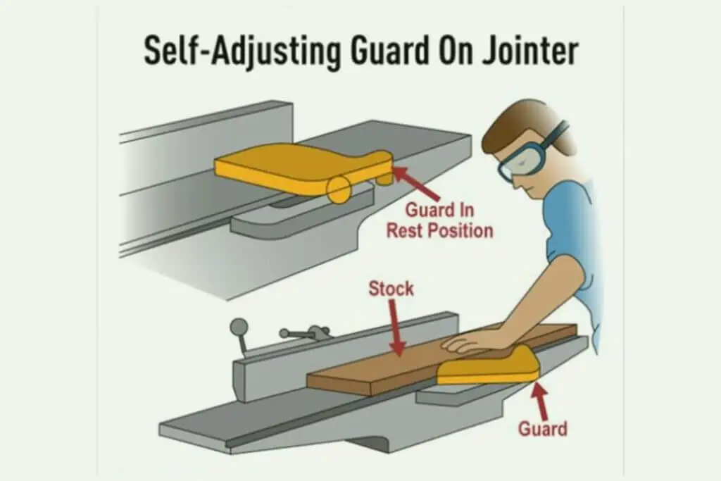 Self Adjusting Guards Machine Guarding