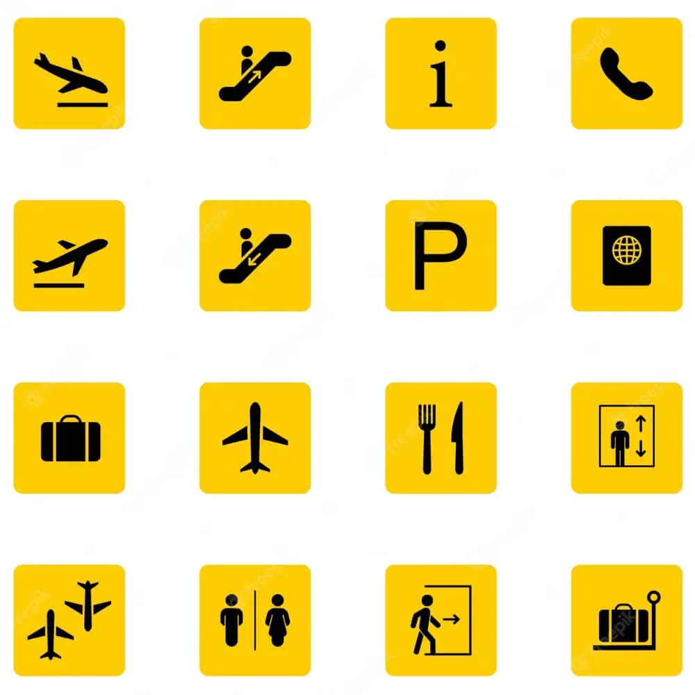 Airport Signs - Information Signs