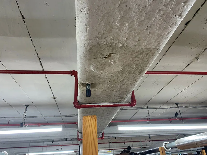 Asbestos Sprayed Insulation - What Does Asbestos Look Like