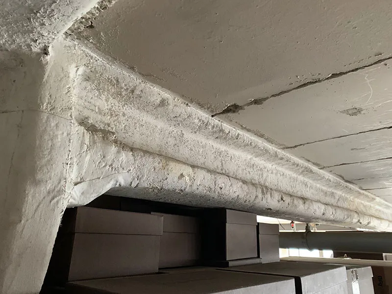 Asbestos Sprayed Insulation - What Does Asbestos Look Like