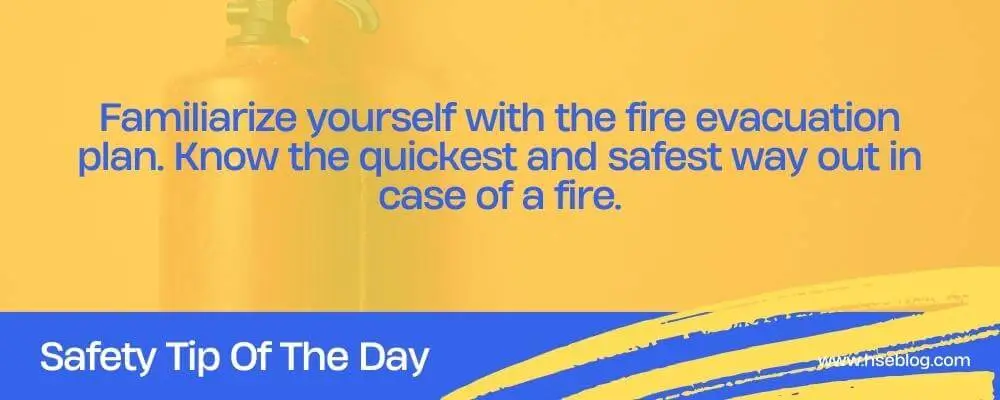 Daily Safety Message