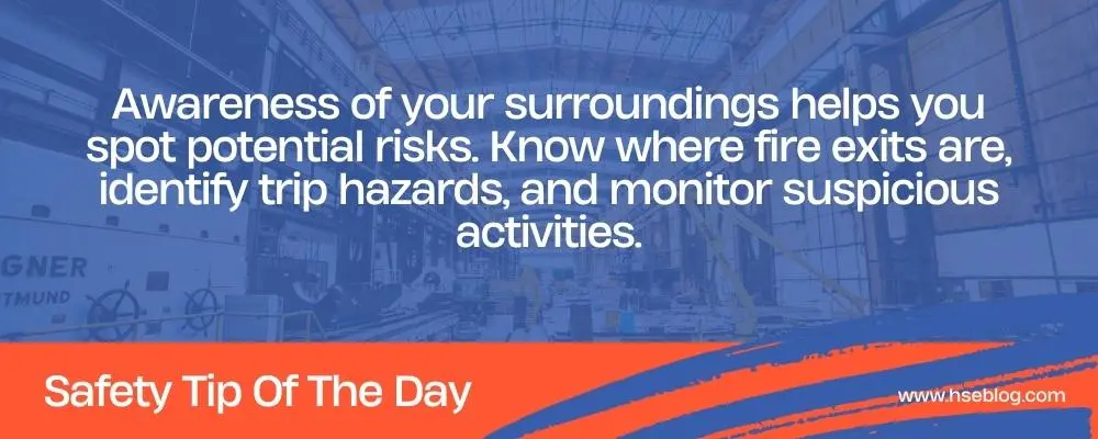 Daily Workplace Safety Tips