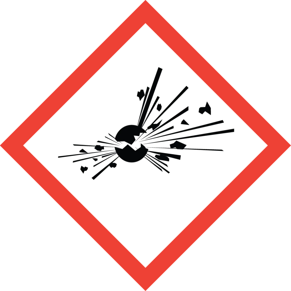 Exploding Bomb - Hazard Communication Pictograms