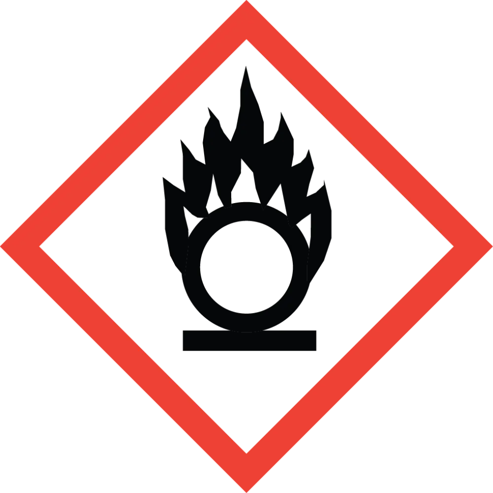 Flame Over Circle - Hazard Communication Pictograms