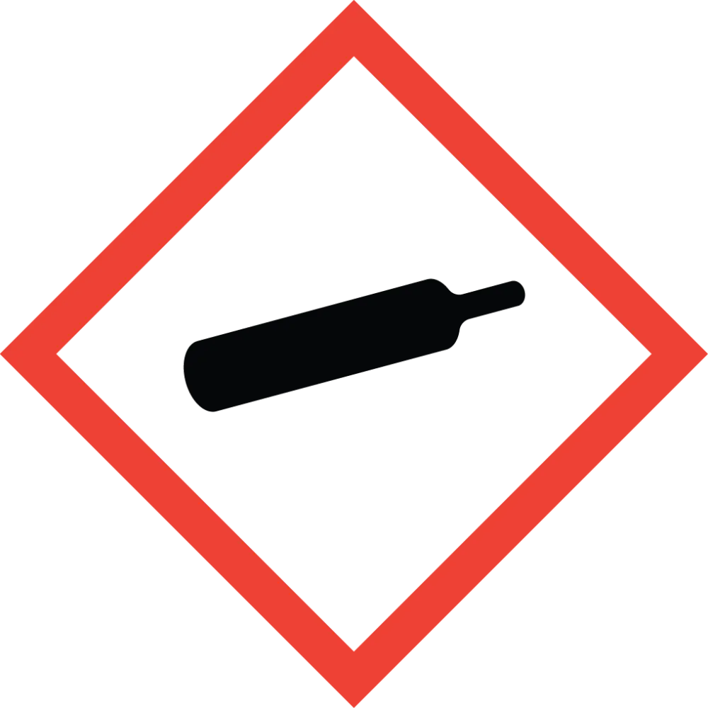 Gas Cylinder - Hazard Communication Pictograms
