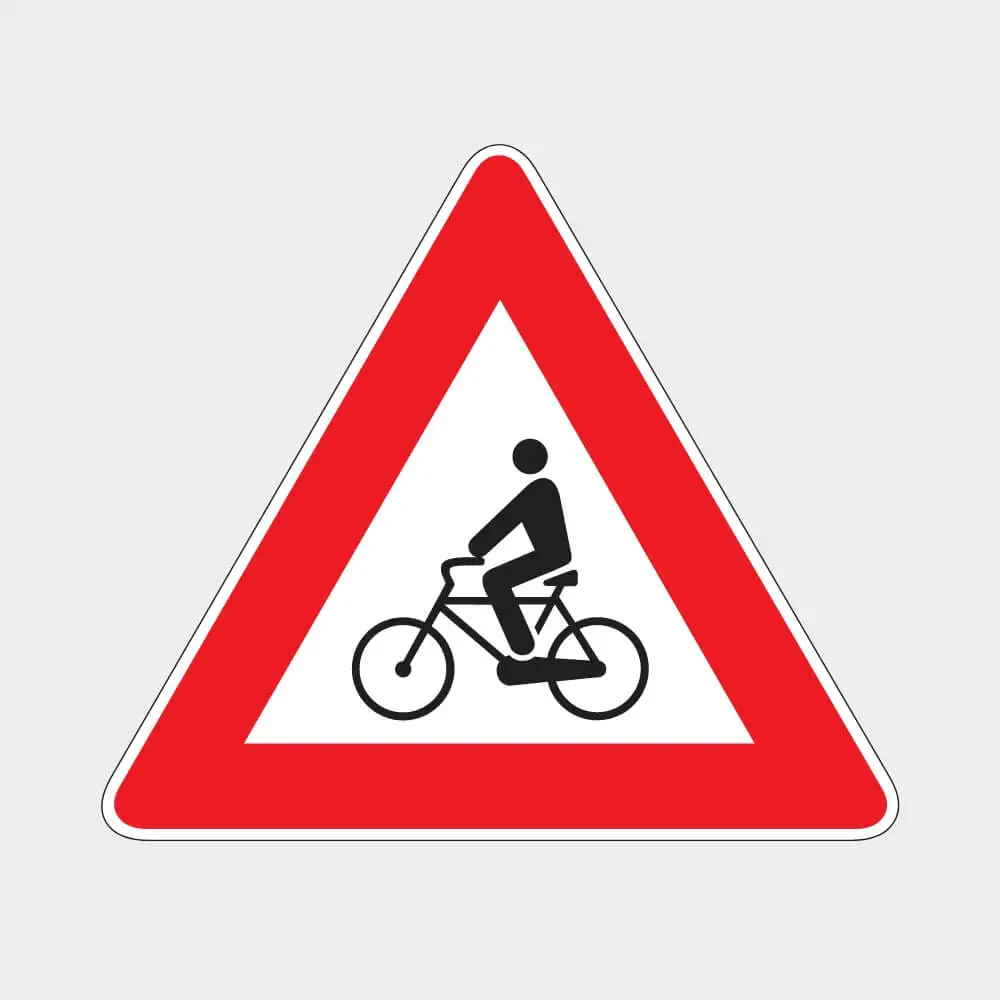 Bicycle Path - Road Signs