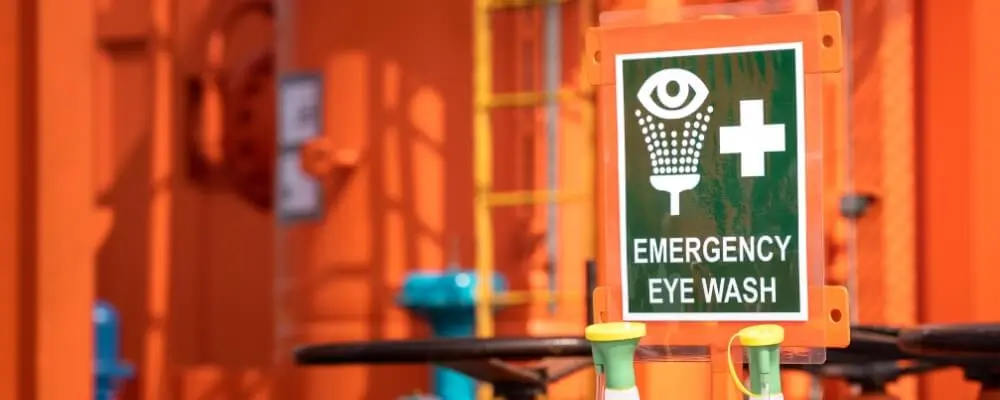 Eye Wash Station Requirements In The Workplace