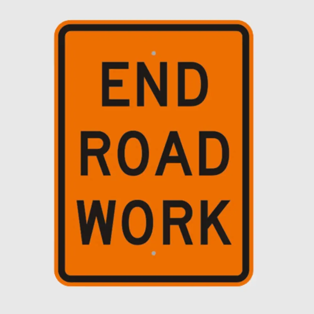 Importance Of Road Work Ahead Sign