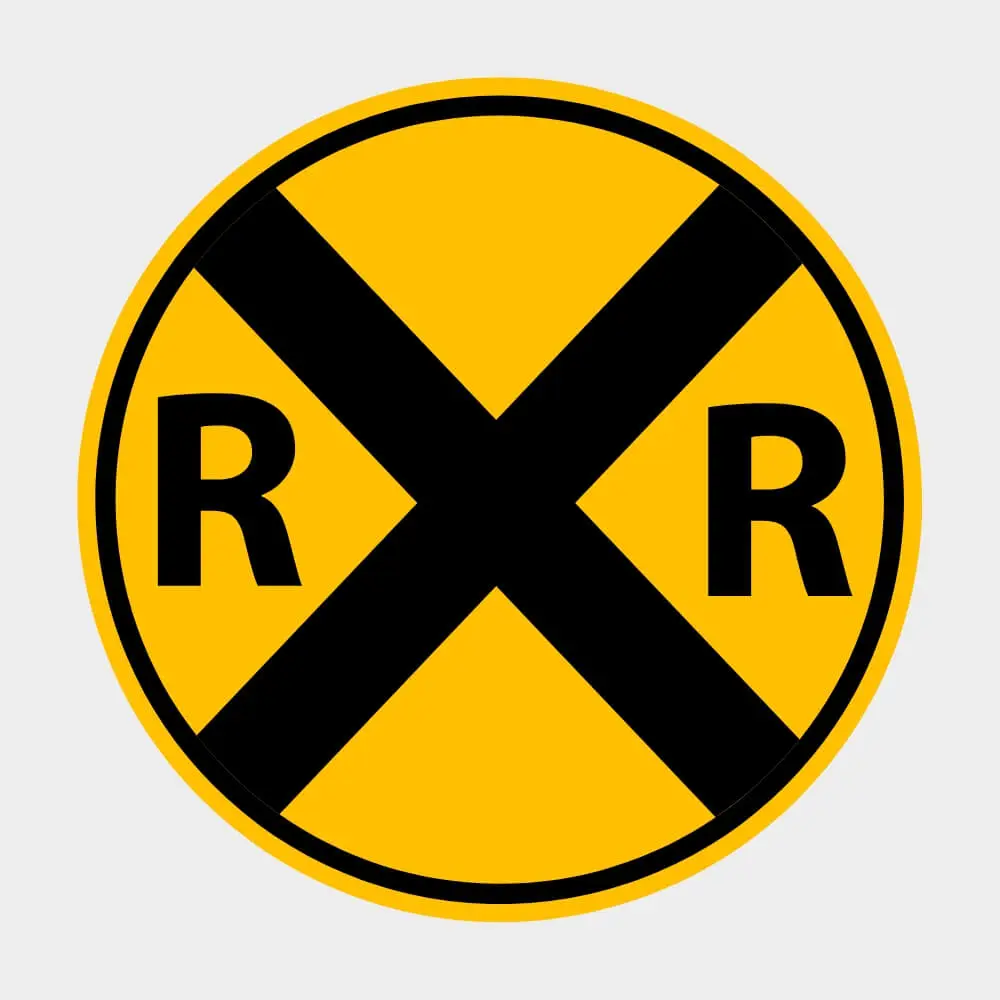 Railroad Crossing - Road Signs