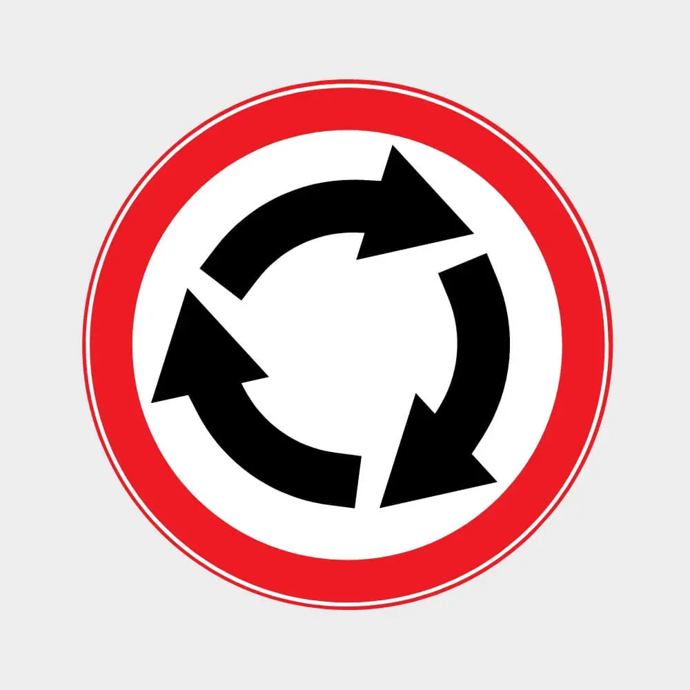 Roundabout - Road Signs