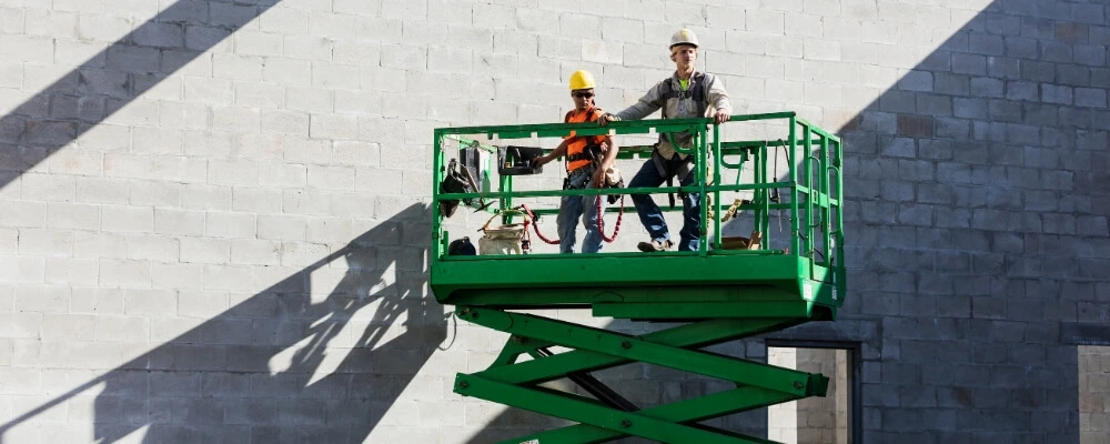 Scissor Lift Fall Protection