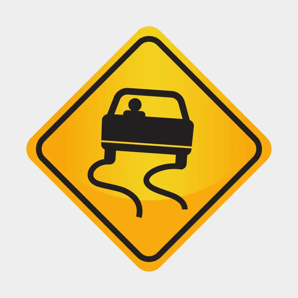 Slippery When Wet - Road Signs