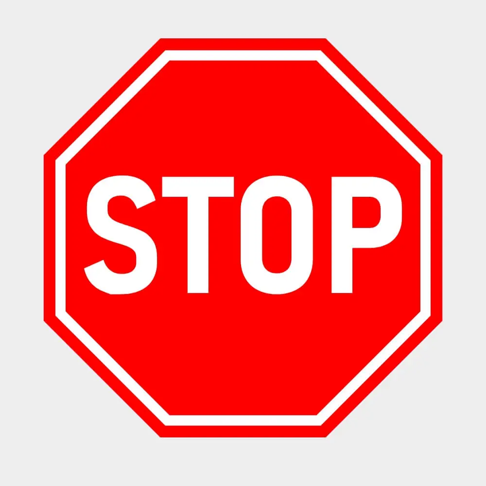 Stop Sign - Road Signs