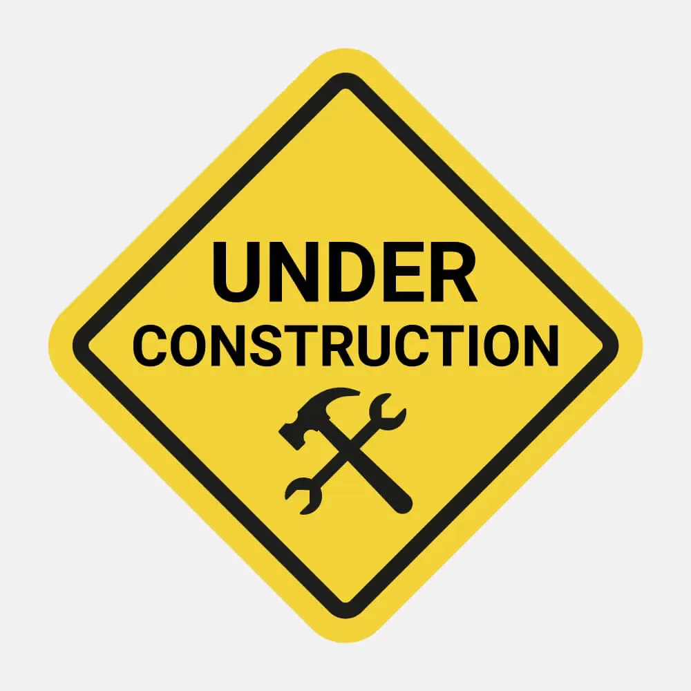 Under Construction Signs