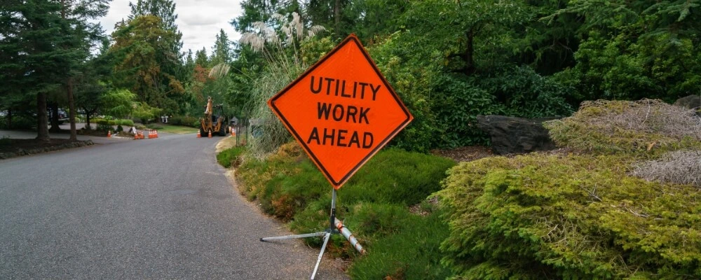 What is Road Work Ahead Sign