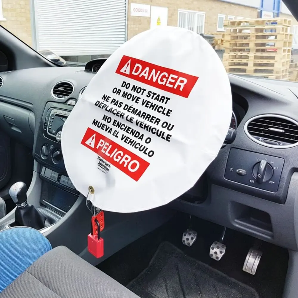 Steering Wheel Lockout Devices - Lockout Tagout Devices
