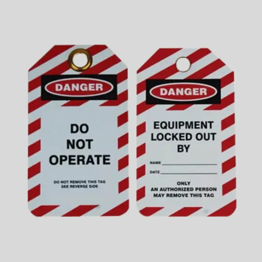 Tagout Tags - Lockout Tagout Devices