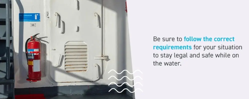 What is the Boat Fire Extinguisher Requirements