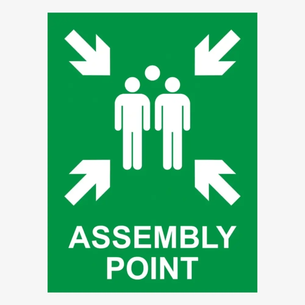 Assembly Point Sign