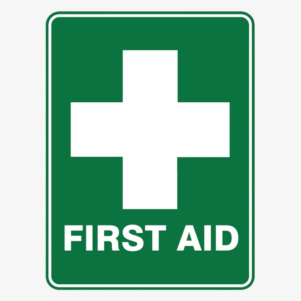 First Aid Sign