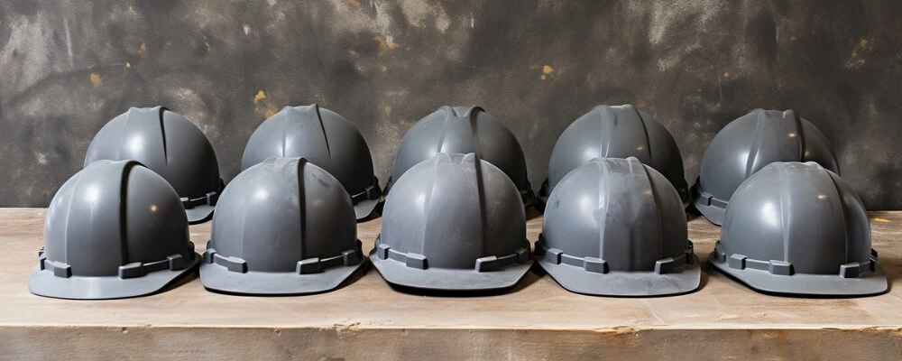 Grey Hard Hat