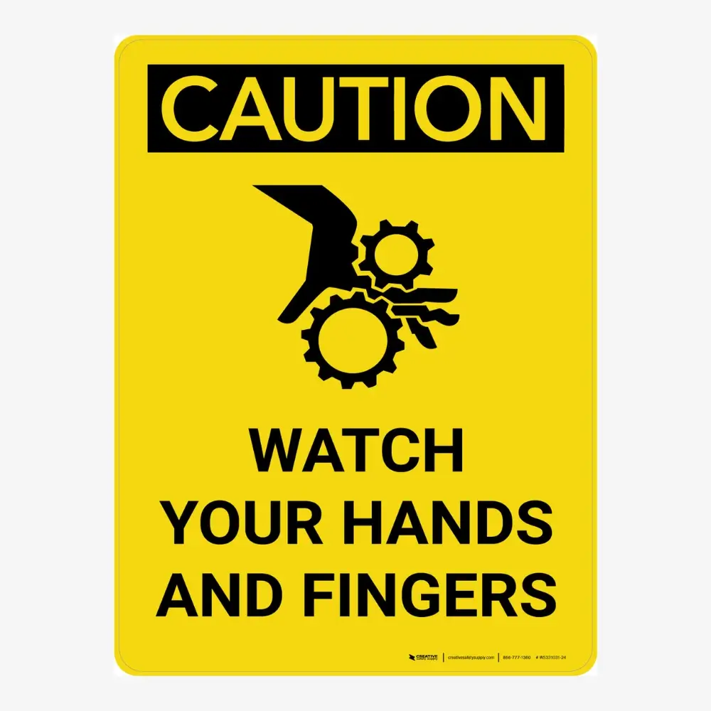 Machine Safety Sign