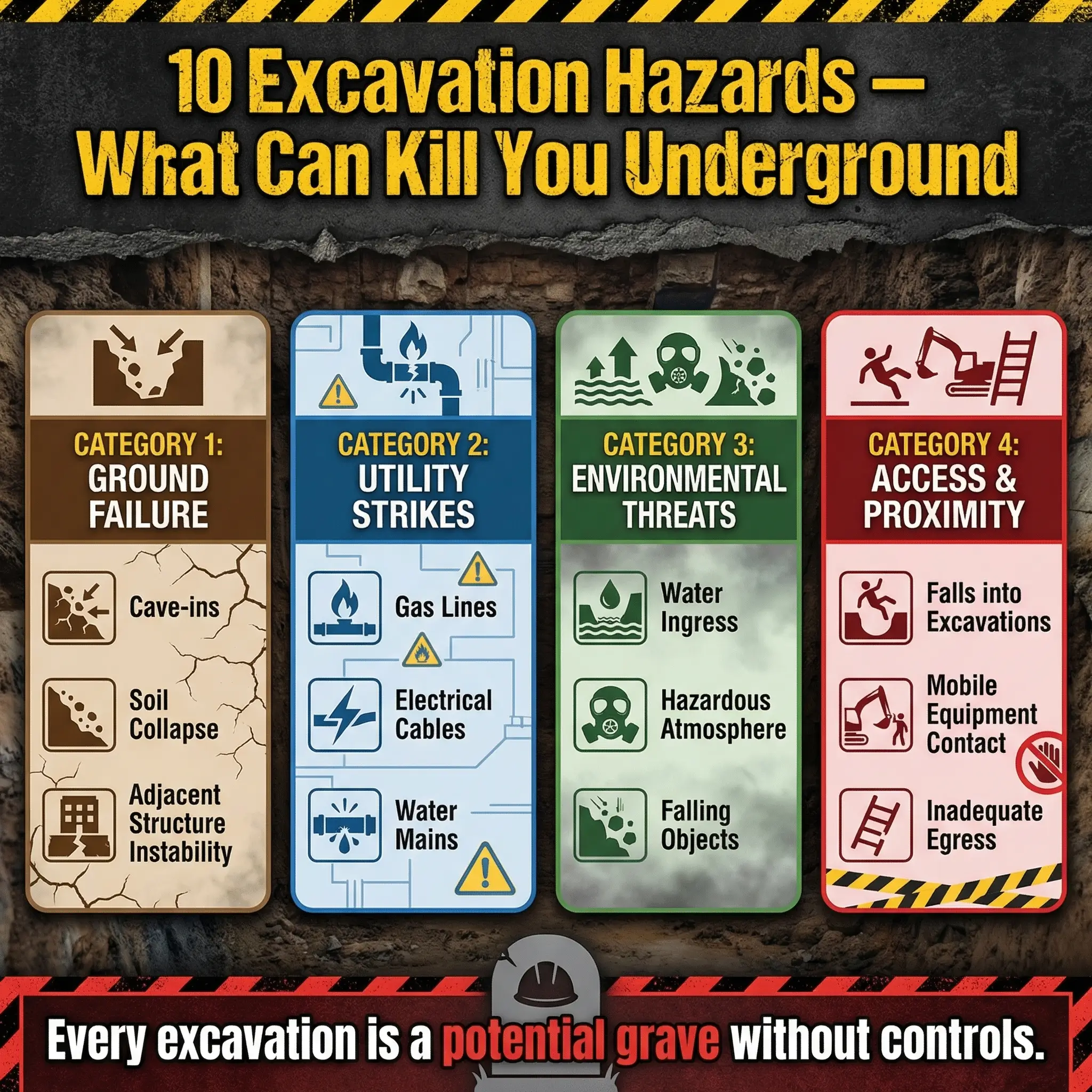 10 Excavation Hazards