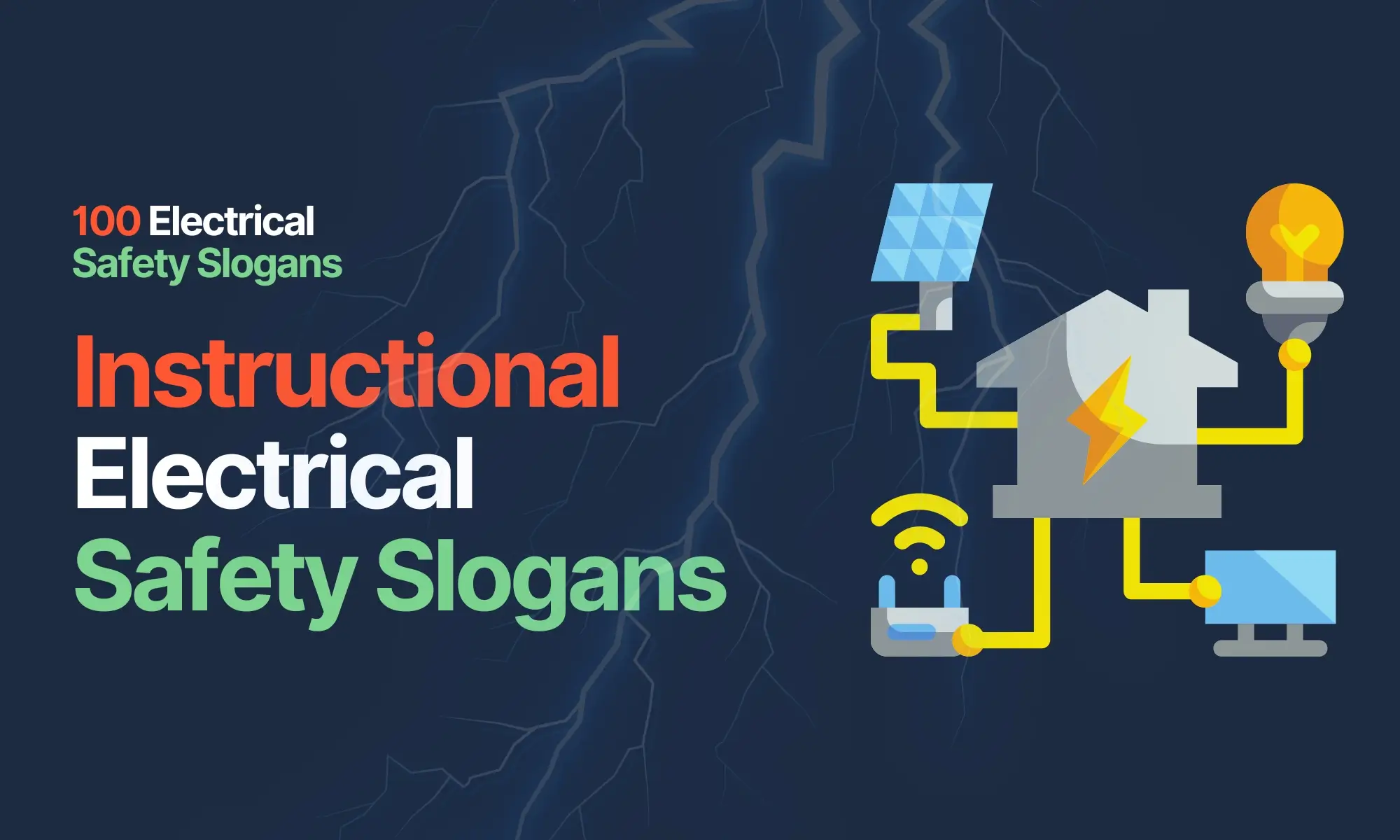 Instructional Electrical Safety Slogans