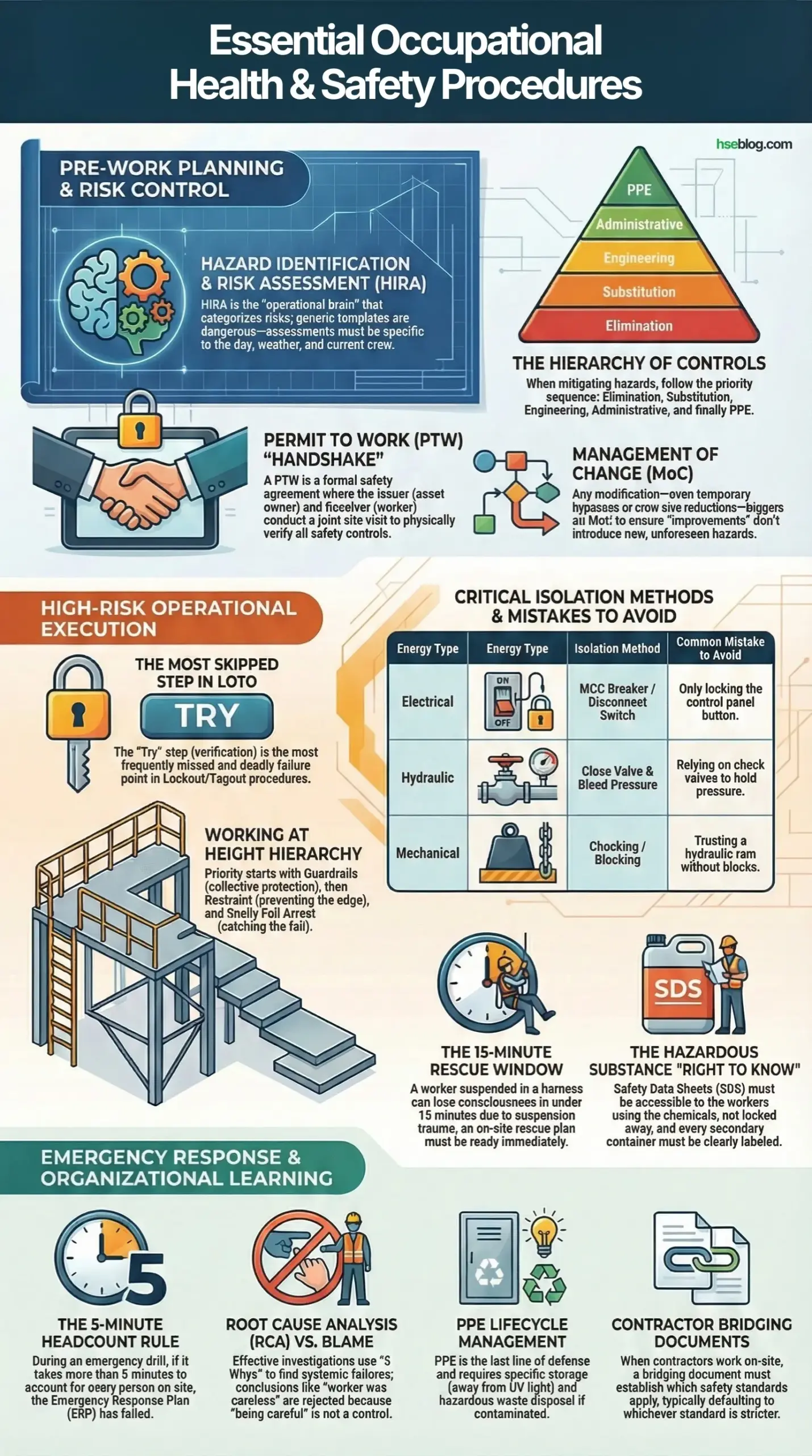 Occupational Health & Safety Procedures