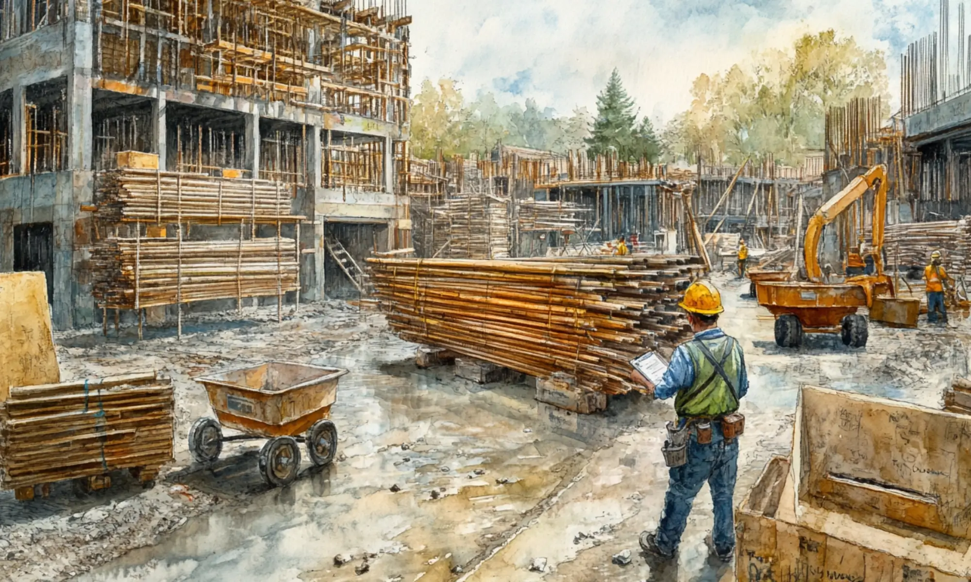Keep the Site Organized and Clean - Construction Site Safety Tips