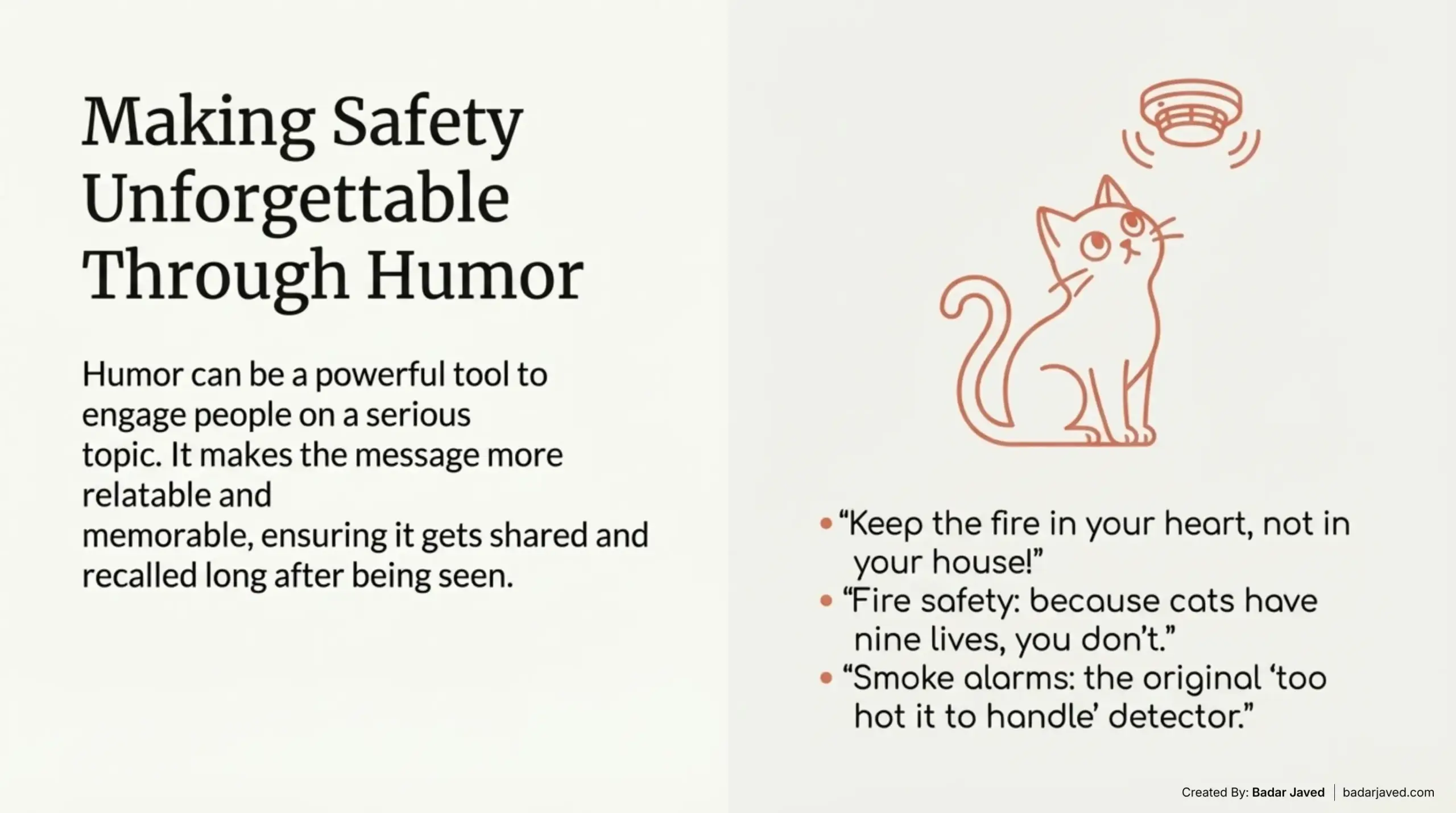 Catchy Fire Safety Slogans