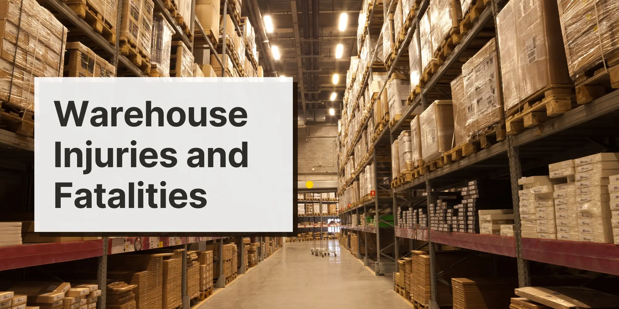 Warehouse Injuries and Fatalities